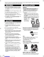 Preview for 2 page of Sharp SJ-PD63S Operation Manual