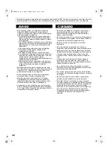 Preview for 26 page of Sharp SJ-PT520R Operation Manual