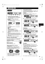 Preview for 41 page of Sharp SJ-PT520R Operation Manual