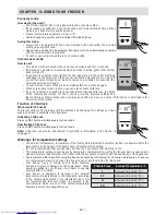 Preview for 8 page of Sharp SJ-S1251E0I-EU User Manual