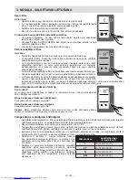 Preview for 124 page of Sharp SJ-S1251E0I-EU User Manual