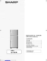 Preview for 1 page of Sharp SJ-T431R Operation Manual