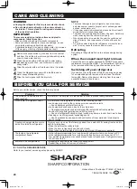 Preview for 24 page of Sharp SJ-WP331T Operation Manual