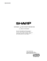 Preview for 56 page of Sharp SM-SX1 Service Manual