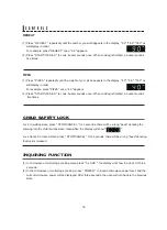 Preview for 16 page of Sharp SMC1111AB Operation Manual