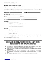 Preview for 2 page of Sharp SMD2470AS Operation Manual