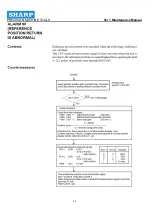 Preview for 98 page of Sharp SV2414 Maintenance Manual