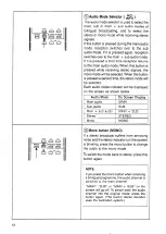 Preview for 14 page of Sharp SX-51A7 Operation Manual