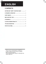 Preview for 2 page of Sharp UA-PE30E Operation Manual