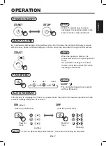 Preview for 9 page of Sharp UA-PE30E Operation Manual