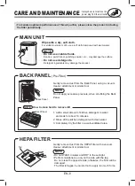 Preview for 10 page of Sharp UA-PE30E Operation Manual