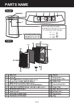 Preview for 8 page of Sharp UA-PG50E Operation Manual