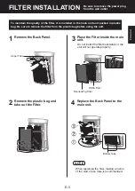 Preview for 9 page of Sharp UA-PG50E Operation Manual