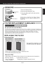 Preview for 13 page of Sharp UA-PG50E Operation Manual