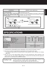 Preview for 15 page of Sharp UA-PG50E Operation Manual