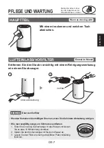 Preview for 21 page of Sharp UA-PN1E Operation Manual