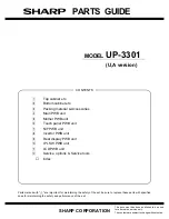 Preview for 96 page of Sharp UP-3301 Service Manual