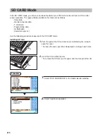 Preview for 218 page of Sharp UP-800F Instruction Manual