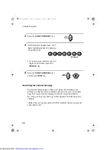 Preview for 50 page of Sharp UX-60 Operation Manual