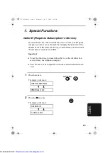 Preview for 97 page of Sharp UX-60 Operation Manual