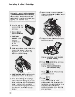 Preview for 12 page of Sharp UX-B800SE - B/W Inkjet - Fax Operation Manual