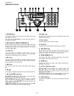 Preview for 4 page of Sharp UX-P115 Service Manual