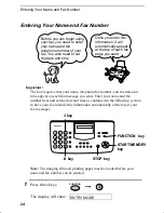 Preview for 26 page of Sharp UX305 - UX 305 B/W Thermal Transfer Operation Manual