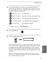 Preview for 73 page of Sharp UX305 - UX 305 B/W Thermal Transfer Operation Manual