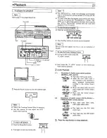 Preview for 26 page of Sharp VC-488ND Operation Manual