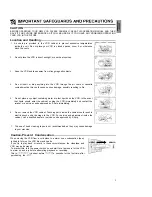 Preview for 3 page of Sharp VC-A220X Operation Manual