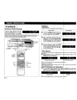 Preview for 12 page of Sharp VC-A36SM Operation Manual