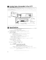 Preview for 32 page of Sharp VC-A400X Operation Manual