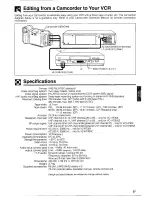 Preview for 33 page of Sharp VC-H730NZ Operation Manual