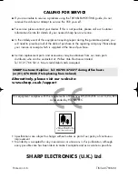 Preview for 4 page of Sharp VC-MH705HM Operation Manual