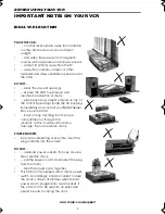 Preview for 6 page of Sharp VC-MH705HM Operation Manual