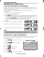 Preview for 24 page of Sharp VC-MH705HM Operation Manual