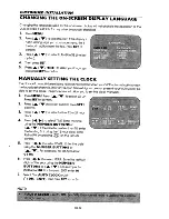 Preview for 34 page of Sharp VC-MH761SM Operating Instructions Manual