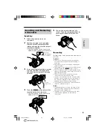 Preview for 23 page of Sharp ViewCam Slim VL-AX1H Operation Manual