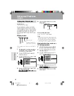 Preview for 74 page of Sharp ViewCam Slim VL-AX1H Operation Manual