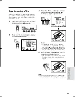 Preview for 51 page of Sharp VIEWCAM VL-A110U Operation Manual