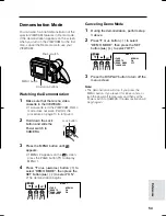 Preview for 63 page of Sharp VIEWCAM VL-A110U Operation Manual