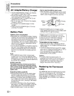 Preview for 10 page of Sharp ViewCam VL-E79E Operation Manual