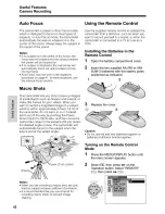 Preview for 58 page of Sharp Viewcam VL-WD450U Operation Manual