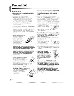 Preview for 8 page of Sharp VL-DC1E Operation Manual