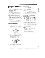 Preview for 17 page of Sharp VL-DC1E Operation Manual