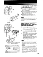 Preview for 18 page of Sharp VL-N1S Operation Manual