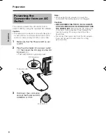 Preview for 22 page of Sharp VL-NZ50U - MiniDV Compact Digital Viewcam Operation Manual