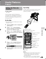 Preview for 61 page of Sharp VL-Z950S Operation Manual