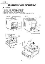 Preview for 6 page of Sharp VT-3418X Service Manual