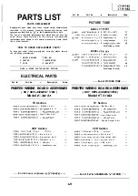 Preview for 129 page of Sharp VT-3418X Service Manual